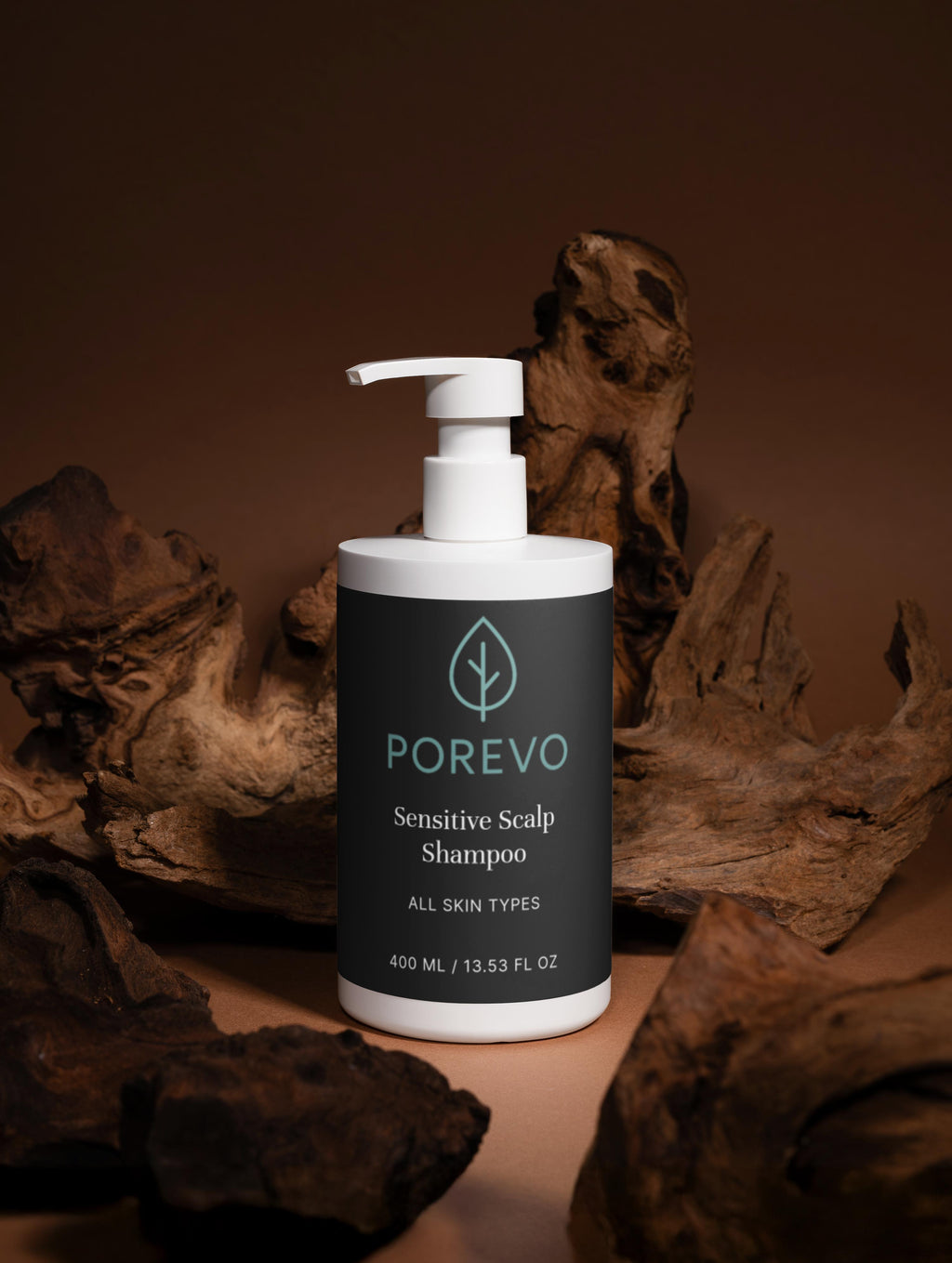 Porevo Sensitive Scalp Shampoo – Sanfte Reinigung. Spürbare Balance.