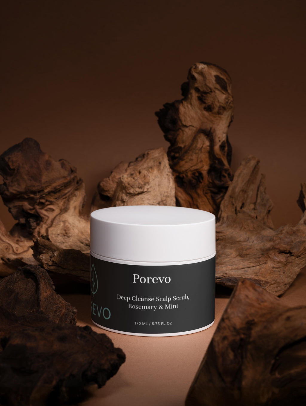 Porevo Deep Cleanse Scalp Scrub – Rosemary & Mint